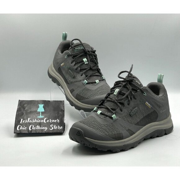Keen Women's Steel Gray Ocean Wave II Waterproof Hiking Shoes Size 7.5 3218 - Picture 12 of 16